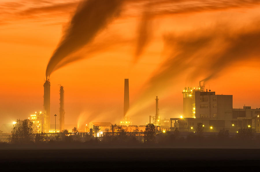 Chemical Sunset Photograph by Juraj Cisr