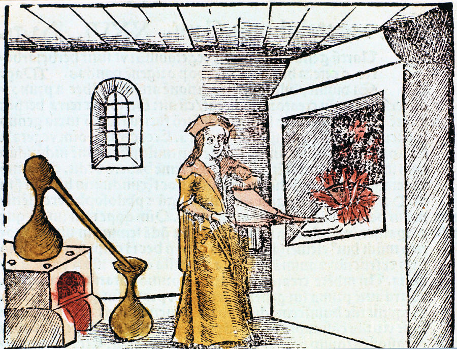 Chemist, 1508 Drawing by Print Collector