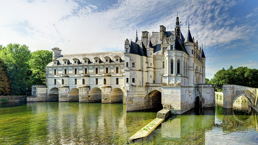 Chenonceau from the North Bank Short Photograph by Weston Westmoreland