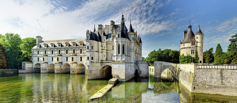 Chenonceau from the North Bank Photograph by Weston Westmoreland