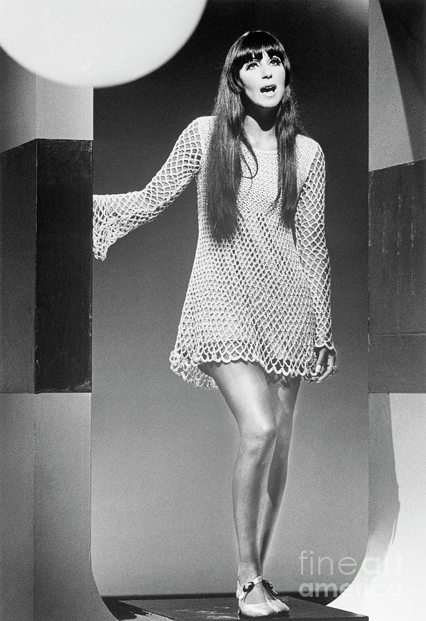 Cher Singing During Tv Guest Appearance Photograph by Bettmann