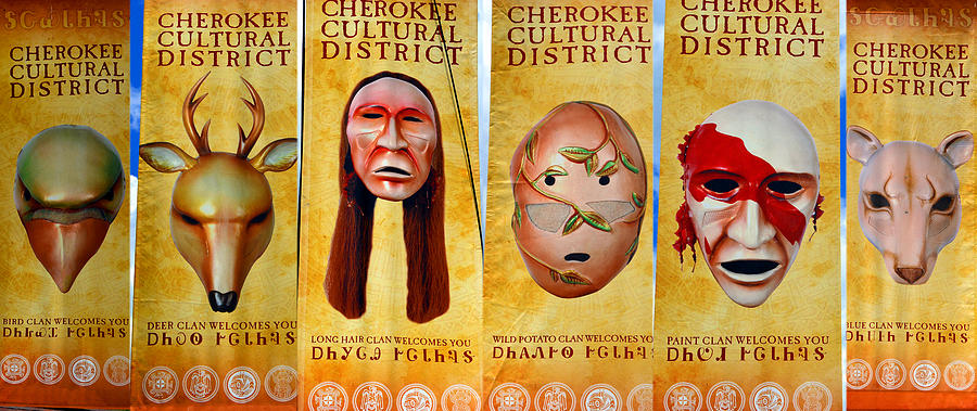 Cherokee Clans welcome Photograph by David Lee Thompson