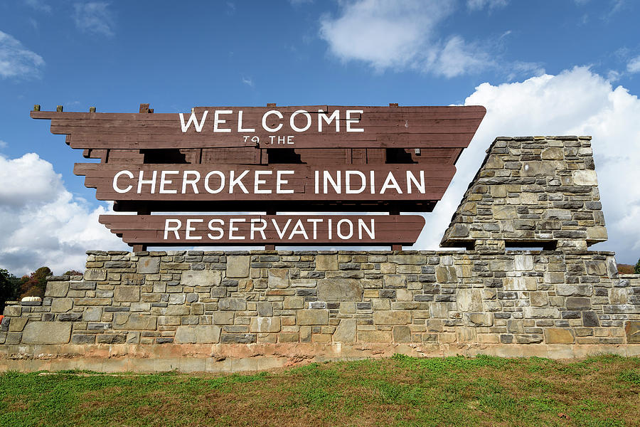 Cherokee National Forest Welcome Sign Photograph