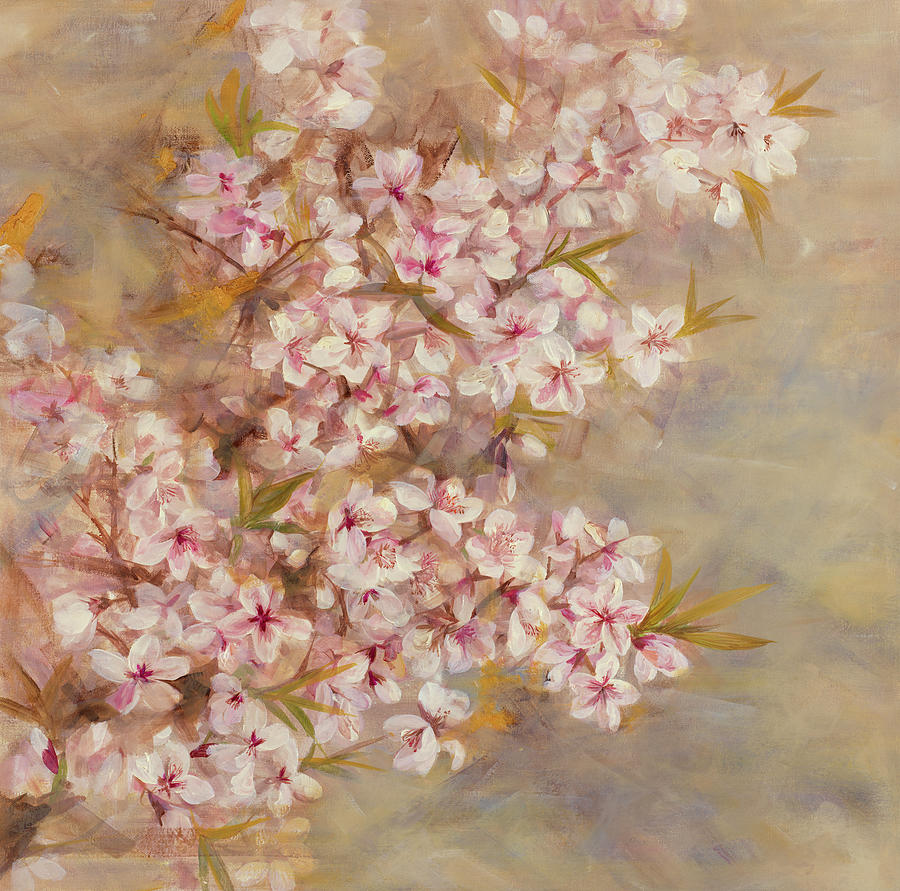 Flower Painting - Cherry Blossom II by Li Bo
