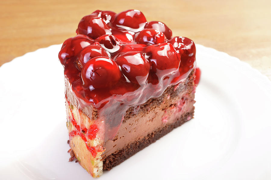 Cherry Cake Photograph by Imagedepotpro Cherry Cake Photograph by Imagedepotpro