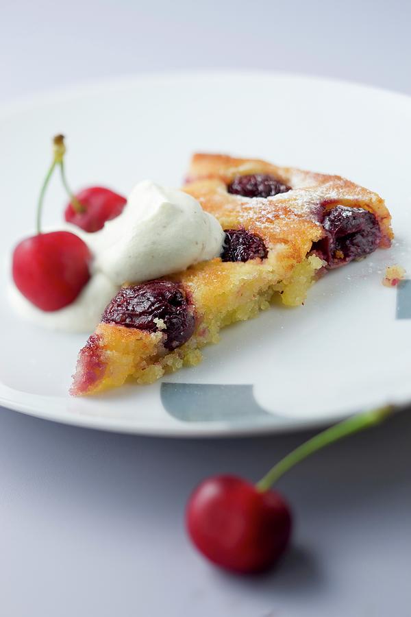 Cherry Clafoutis Photograph by Roulier-turiot