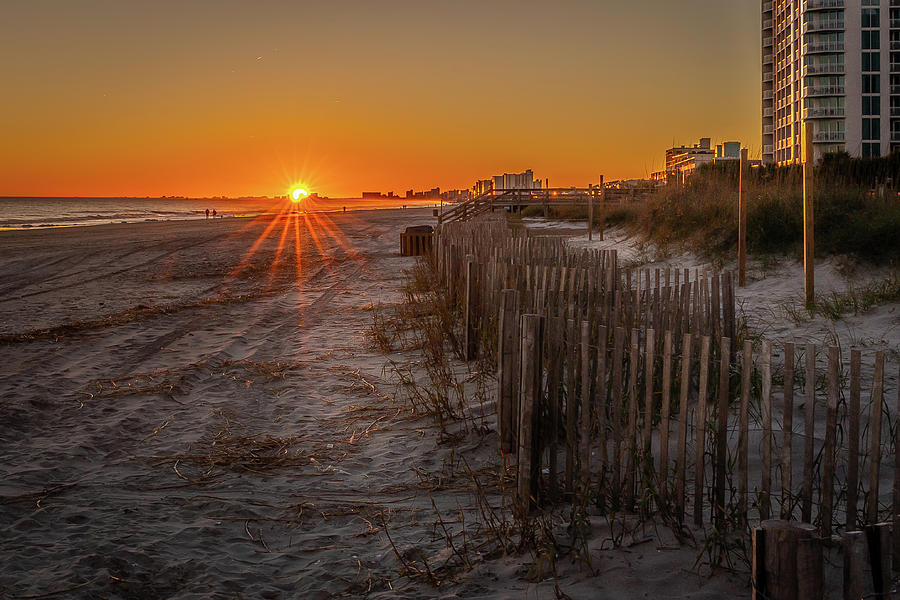 Cherry Grove Sunset Photograph by Gary E Snyder