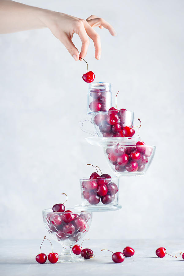 Summer Photograph - Cherry On Top by Dina Belenko