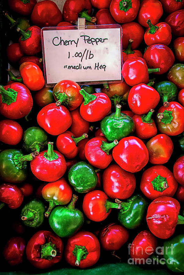 Cherry Peppers Photograph by Janice Pariza