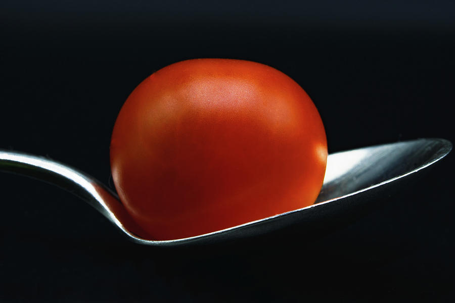 Cherry Tomato Photograph by Silvia Marcoschamer