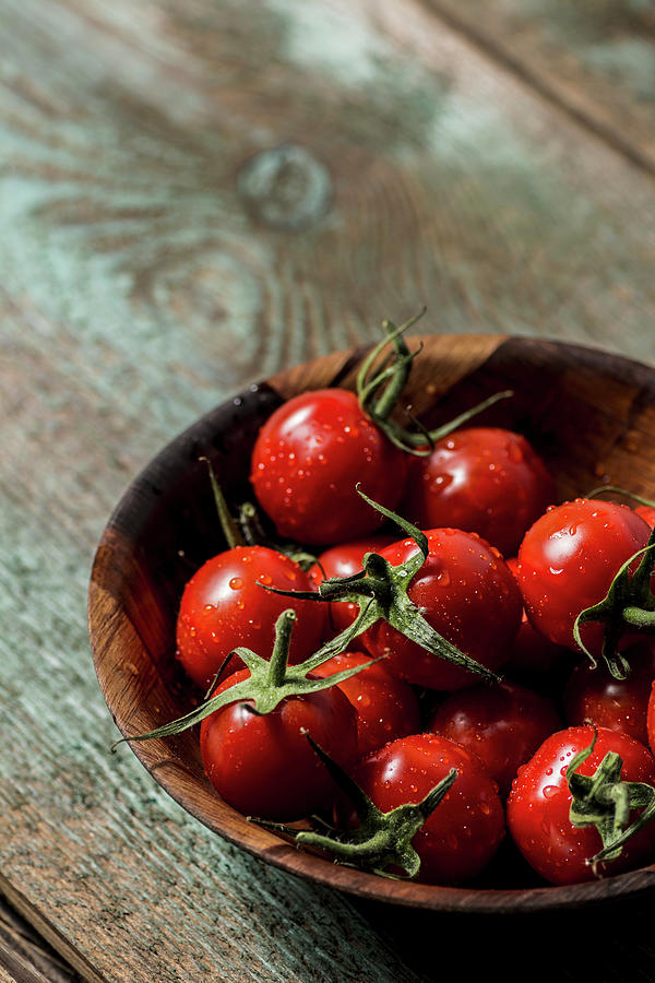 Cherry Tomatoes Photograph by Mateusz Siuta