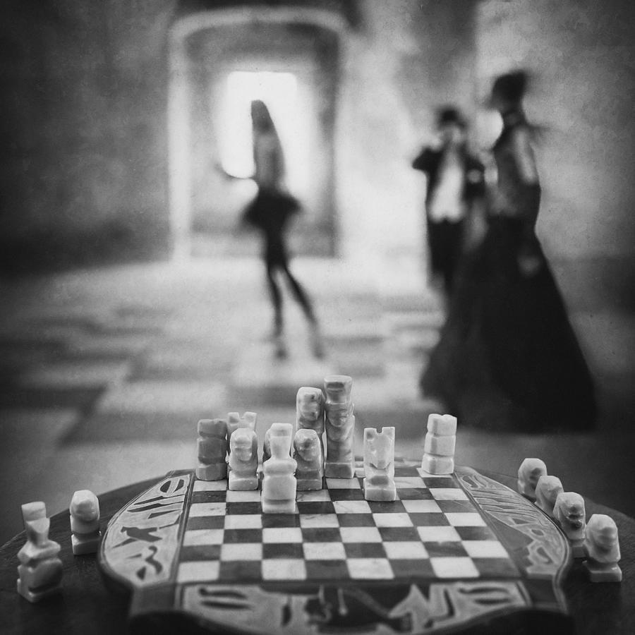 Chess Photograph - Chess Game by Roswitha Schleicher-schwarz