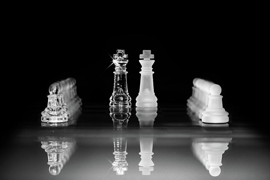 Chess, king vs. king Photograph by Hotte Hue - Fine Art America