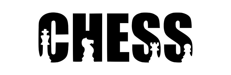 Chess Lettering Digital Art by Tee Titan - Fine Art America