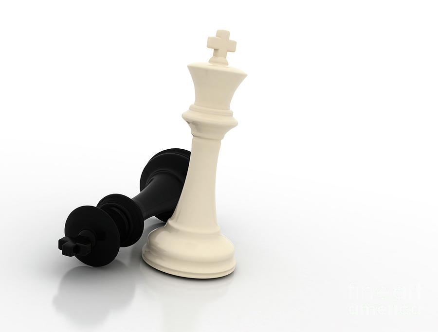 Chess Pieces Photograph by Jesper Klausen/science Photo Library