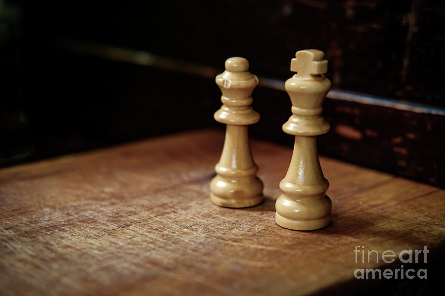 King and Queen Chess Pieces