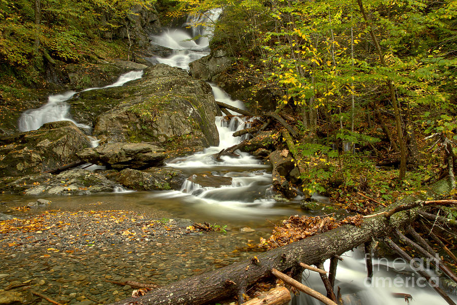 Chester Sanderson Brook Falls Photograph by Adam Jewell