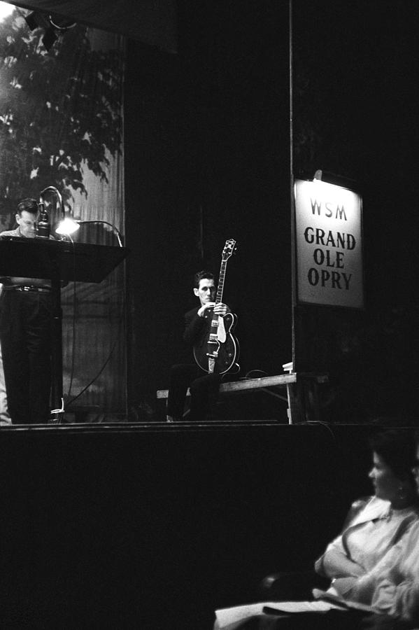 Chet Atkins Onstage Photograph by Jack Robinson