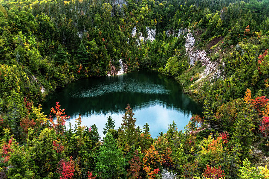 Cheticamp Gypsum Quarry Photograph by Irena Kazatsker Fine Art America