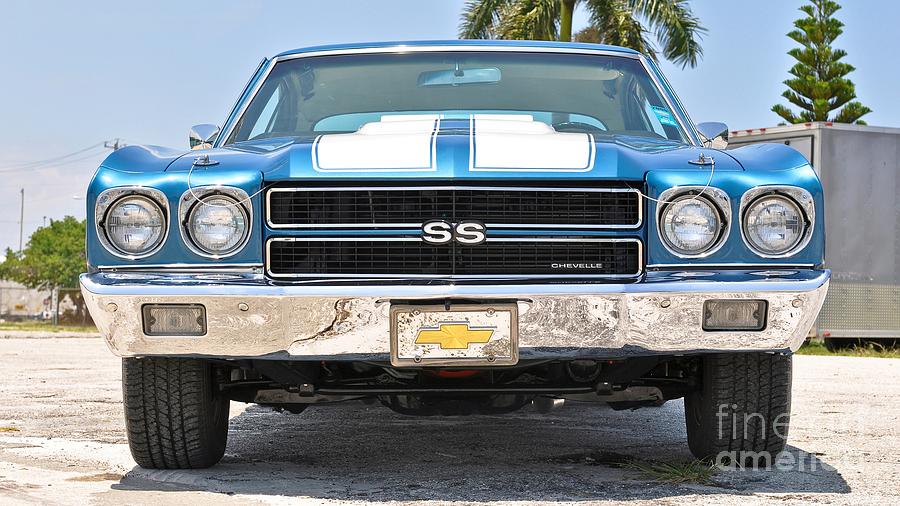Chevelle SS Cooler Grill Ultra HD Photograph by Hi Res