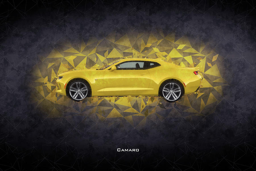 Chevrolet Camaro Digital Art by Airpower Art
