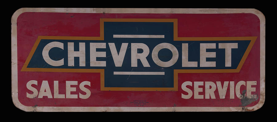 Chevrolet dealership sign Photograph by Flees Photos