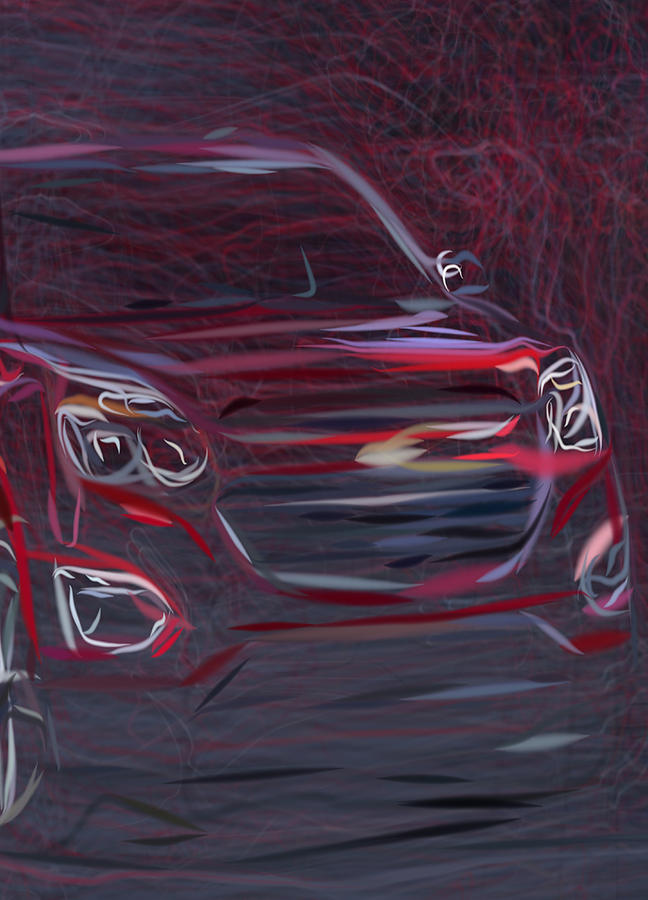 Chevrolet Equinox Ltz Drawing Digital Art by CarsToon Concept - Fine ...