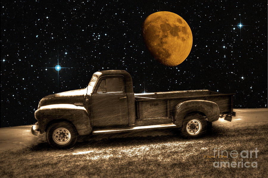 Chevy Moon Photograph by Jeffrey Schulz