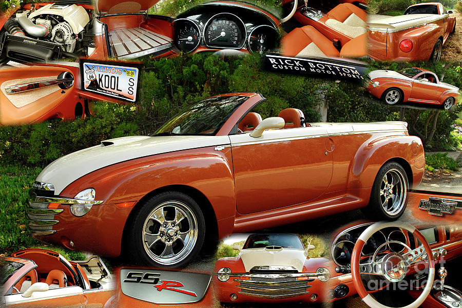 Chevy SSR Custom Photograph by Charles Abrams