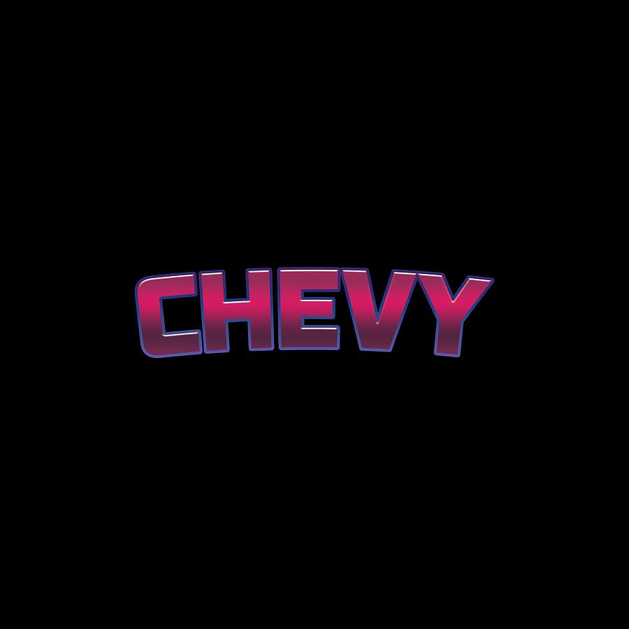Chevy Digital Art by TintoDesigns