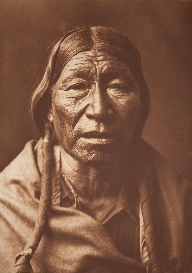 Cheyenne Type by Edward Sheriff Curtis Painting by Celestial Images