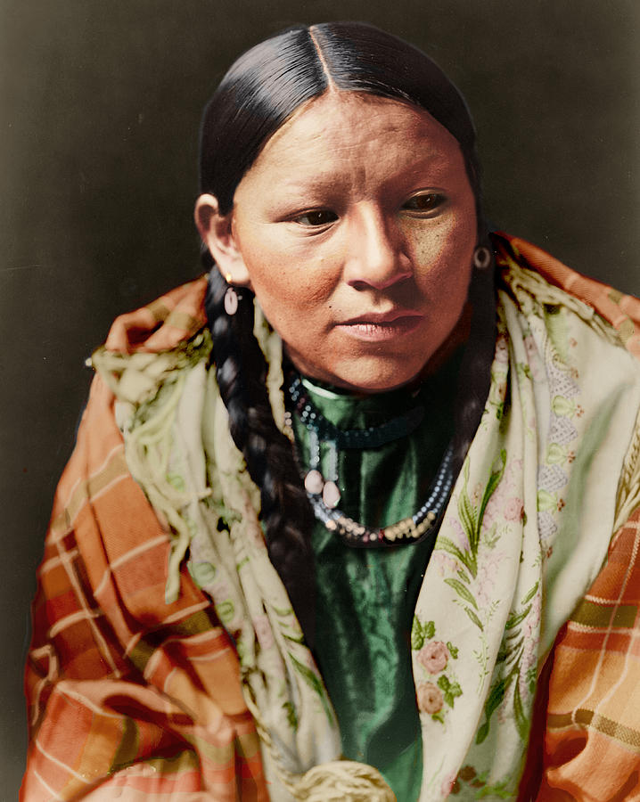 Cheyenne Woman Digital Art by Gary Sheaf - Pixels