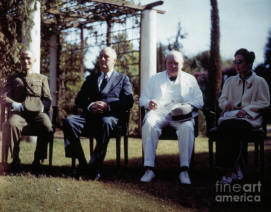 Chiang Kai-shek With Franklin D Photograph by Bettmann