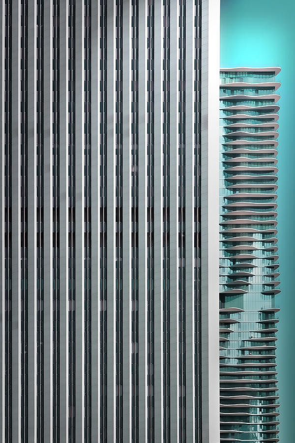 Architecture Photograph - Chicago Abstract II by Rolf Mauer