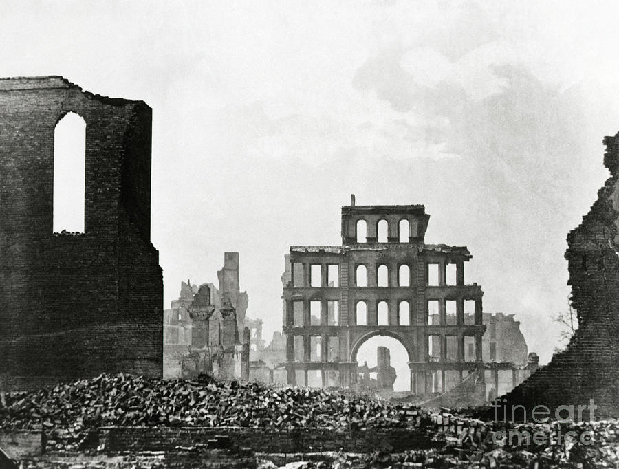 Chicago After The Great Fire Photograph by Bettmann Chicago After The Great Fire Photograph by Bettmann