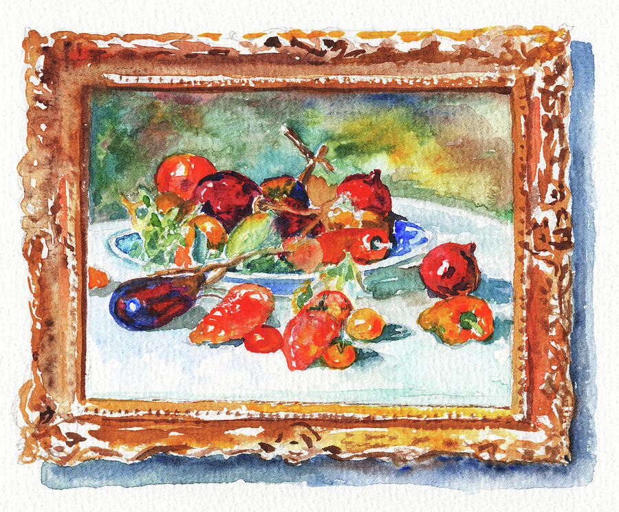 Chicago Art Museum Renoir Still Life Study Painting by Irina Sztukowski