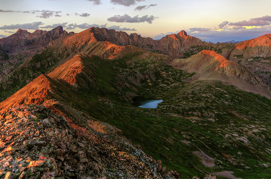 Chicago Basin Sunset Photograph by Photo By Matt Payne Of Durango, Colorado Chicago Basin Sunset Photograph by Photo By Matt Payne Of Durango, Colorado