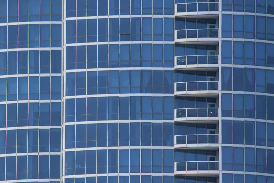 Chicago Blue Windows Photograph by Lauri Novak