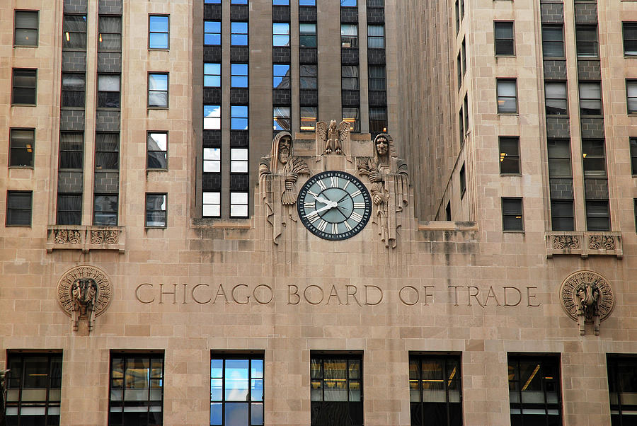 Chicago Board of Trade Photograph by James Kirkikis