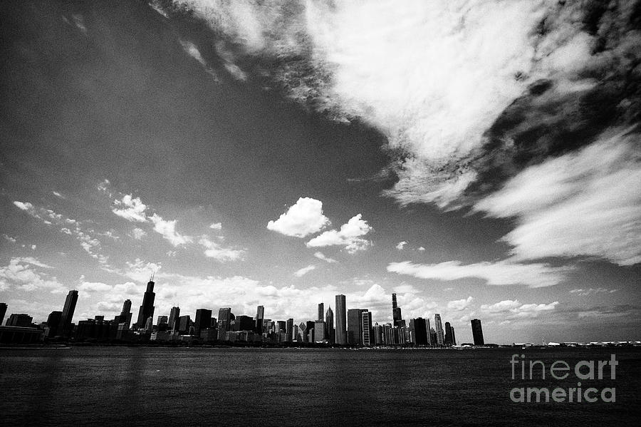 Chicago City Skyline As Seen From The Museum Campus Chicago Illinois ...