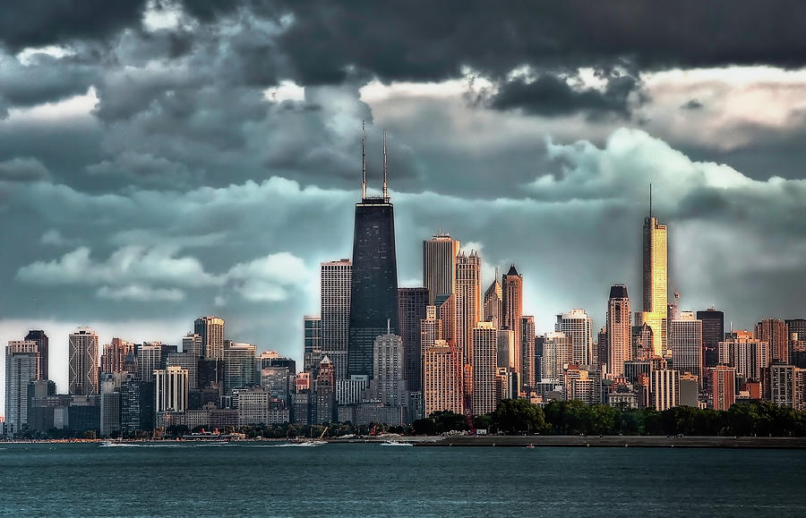 Chicago Cityscape Photograph by Jnhphoto