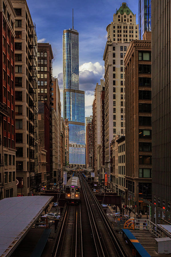 Chicago Commute Photograph by Andrew Soundarajan