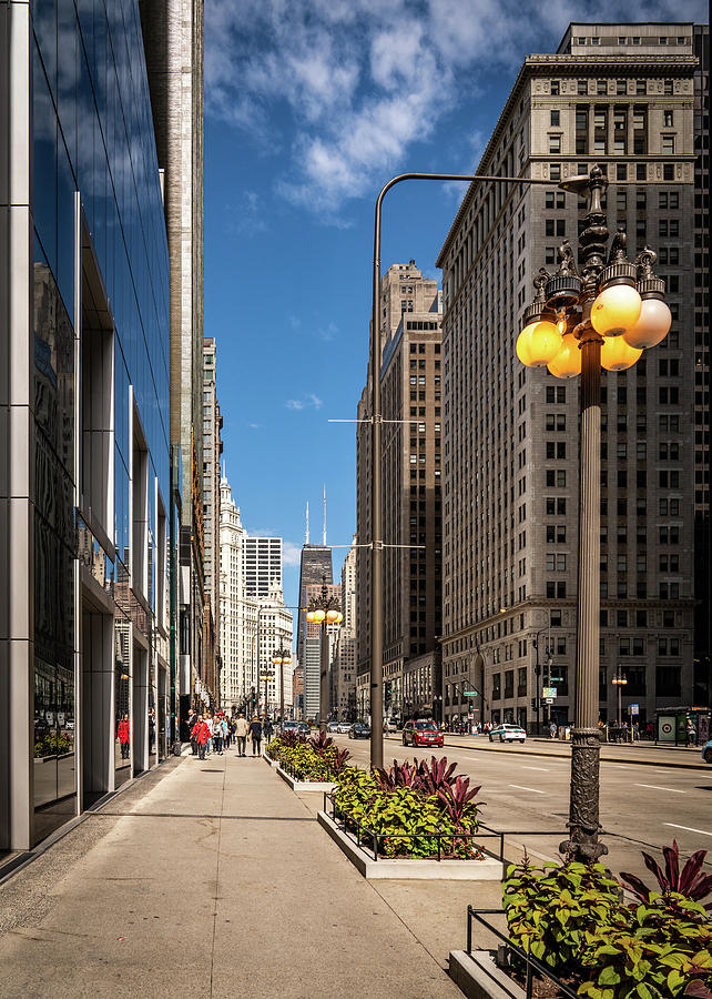 Chicago Downtown Photograph by Framing Places