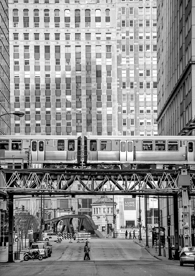 Chicago Franklin Street Photograph