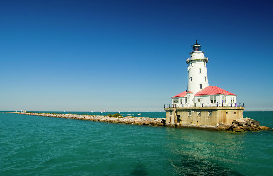 Chicago Harbor Lighthouse Photograph by Chrisp0