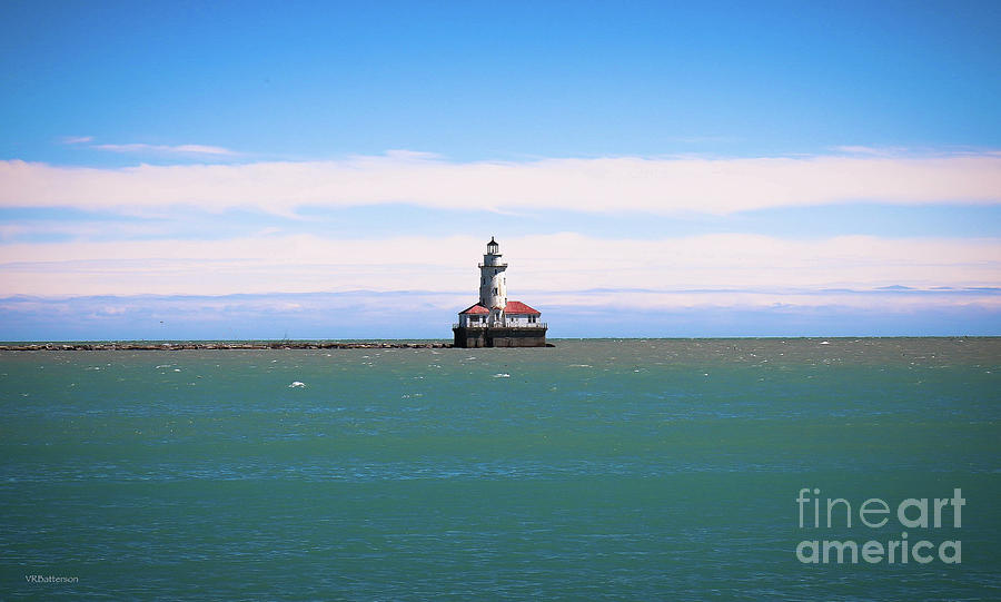Chicago Harbor Lighthouse Photograph by Veronica Batterson