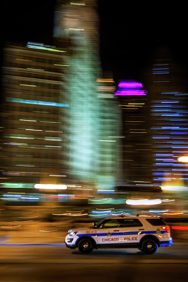Chicago In Motion Photograph