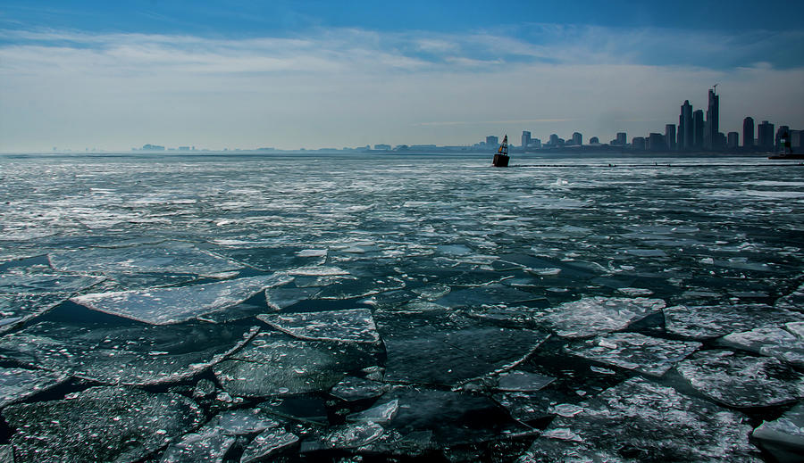 Chicago in winter by Stuart Manning Chicago in winter by Stuart Manning