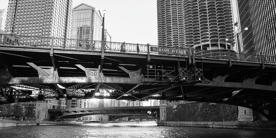 Chicago Photograph - Chicago Irv Kupcinet Bridge by Chicago In Photographs