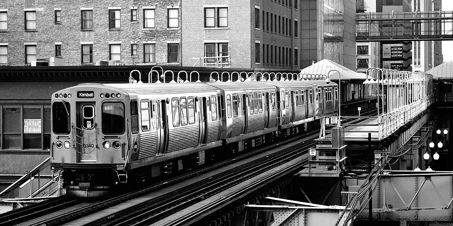 Chicago Lasalle And Van Buren Station Photograph
